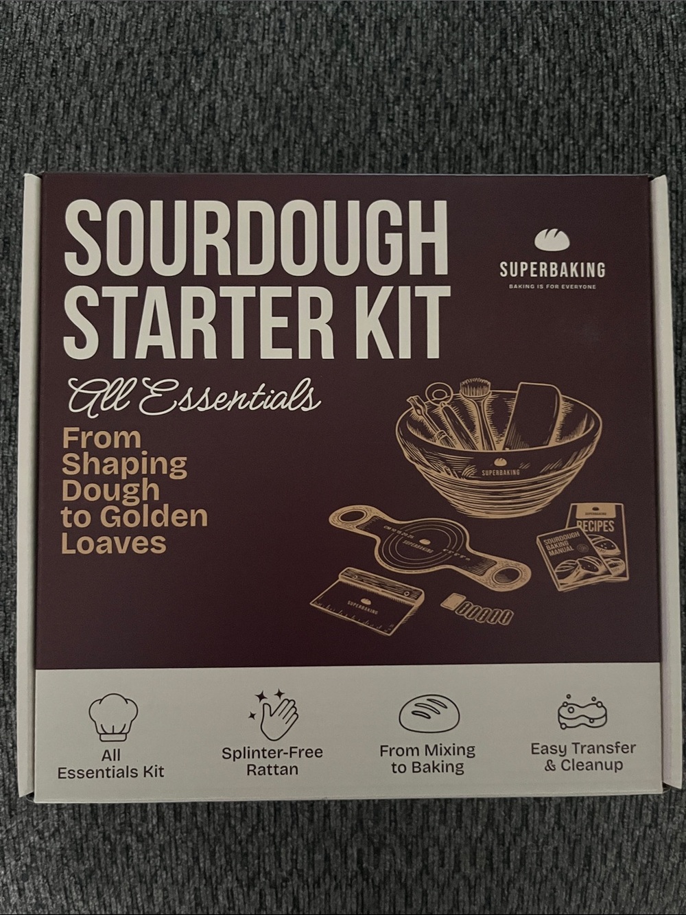 Sourdough Starter Kit — new never used.